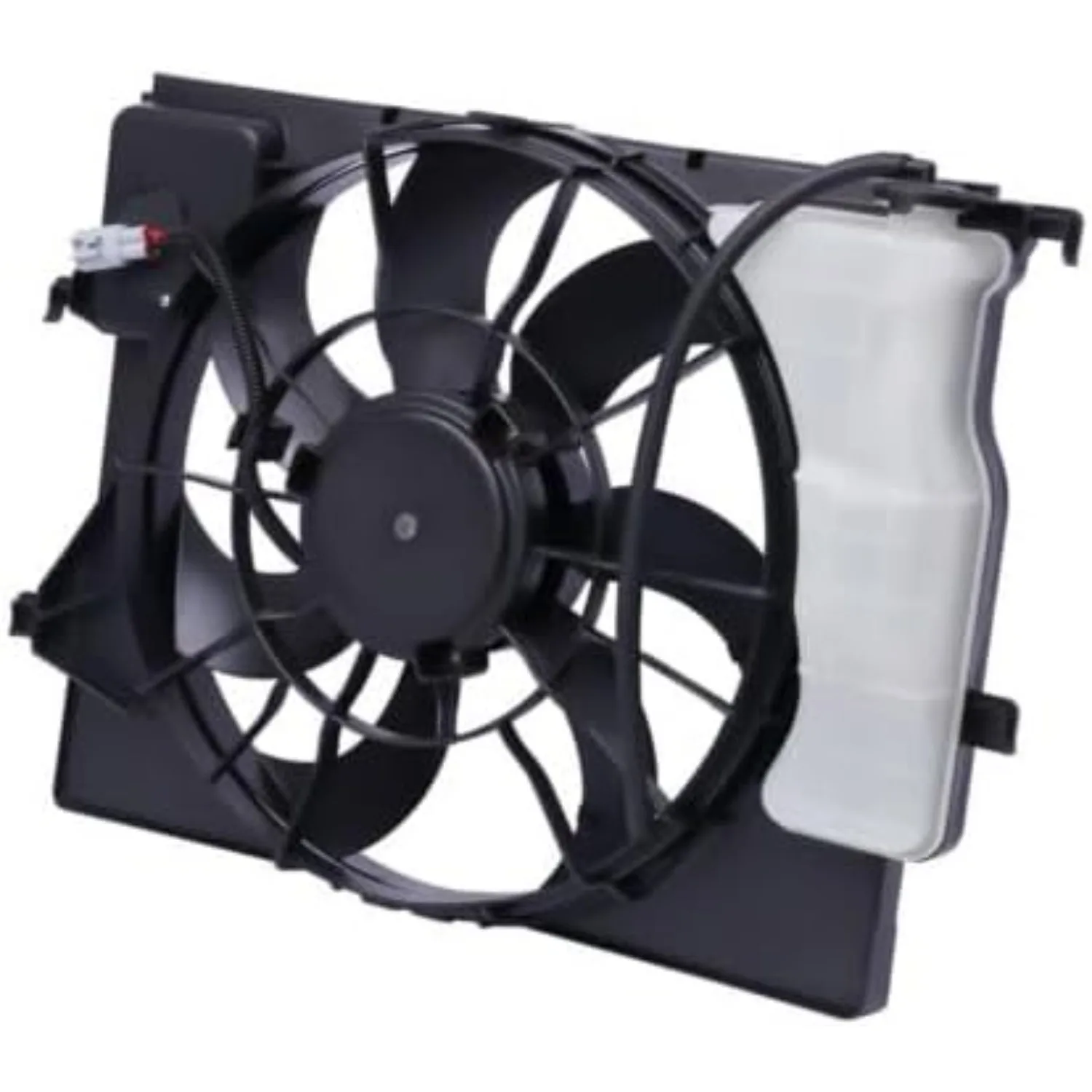 Radiator Condenser Cooling Fan Assembly Fits for 2018 2019 2020 Hyundai Accent Rio Sedan - OEM Number 25380h9050