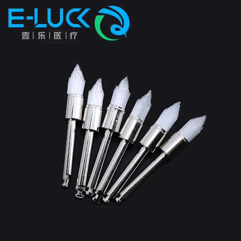 100pcs Dental Polishing Brushes Prophy Prophylaxis Brush RA Shank 2.35mm Disposable Dentistry Materials