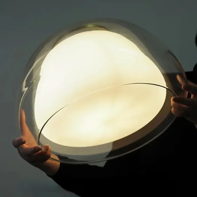 モダンな-led-ガラスペンダントライトデザイナーゼリーペンダントランプリビングルームキッチンレストランシンプルなダイニングテーブル吊り下げライト