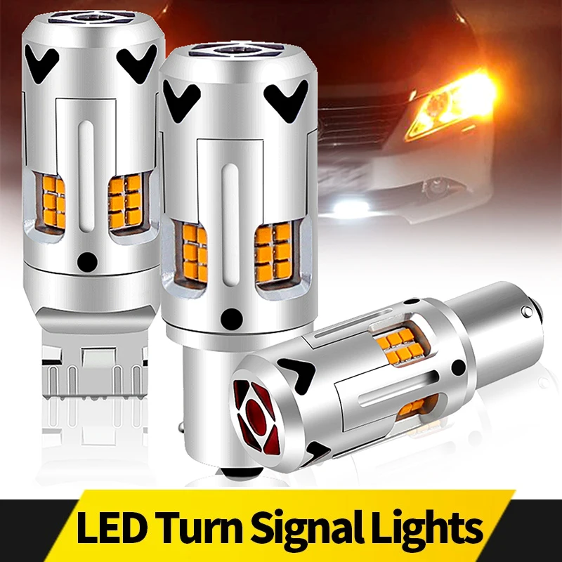 2 stücke Led-lampen 1156 BA15S P21W BAU15S PY21W T20 7443 W21/5W Blinker Bremse Backup Reverse parkplatz Lichter Lampe Auto Zubehör