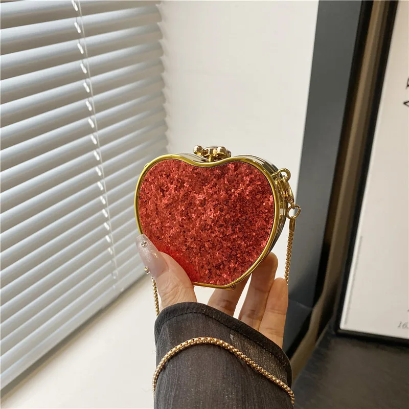 

Sparkling Luxury Designer mini small shoulder bags Evening bag Purses and handbag funny shape Clutch purse Party bag