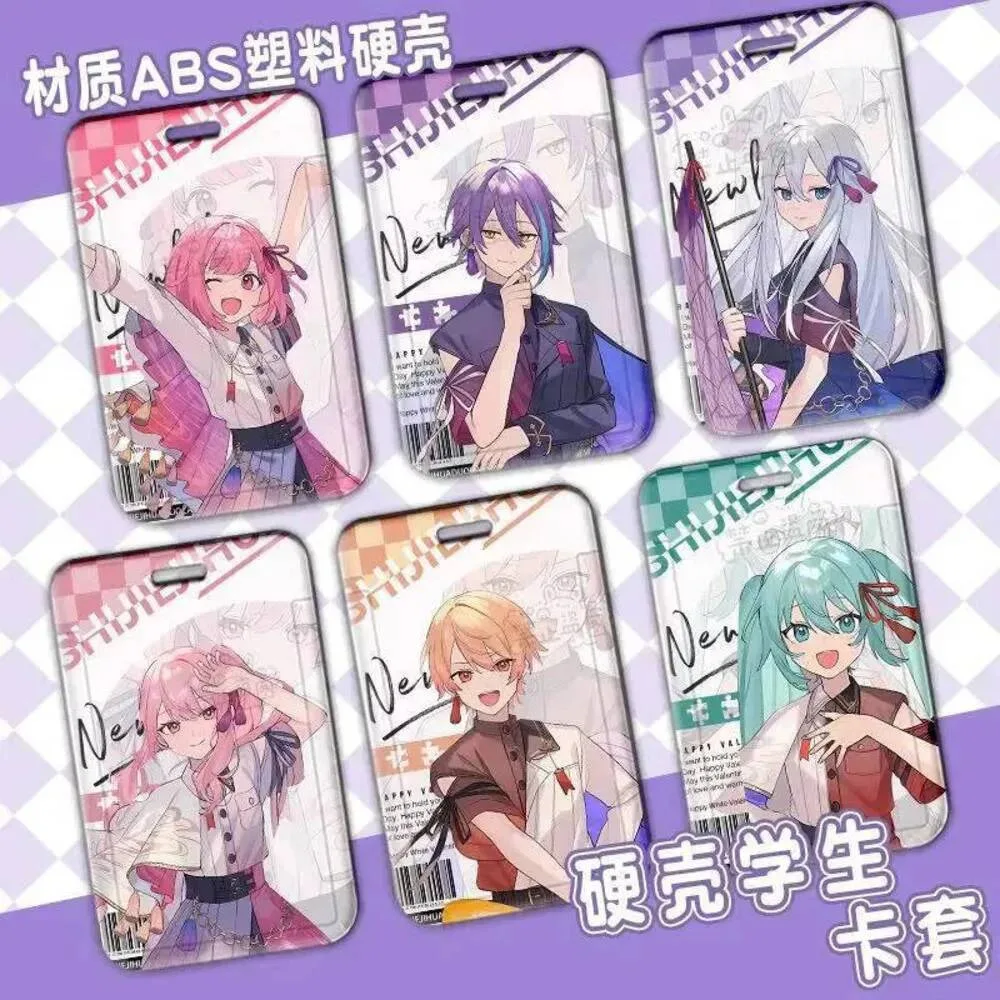 

Project Sekai Kamishiro Rui Yoizaki Kanade Protector Аниме Обложка Студенческий значок для еды Держатель удостоверения личности