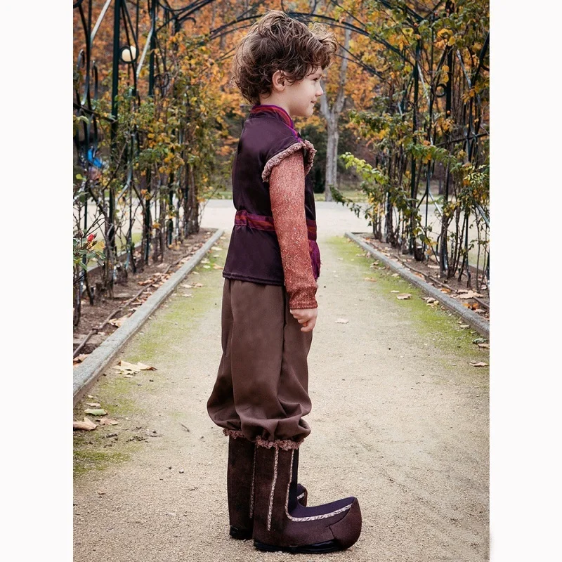 Loween tema par traje príncipe personagem cistopher coletor de gelo roupa do menino par dr up roupas