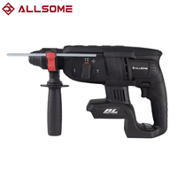 ALLSOME 21V 1/2 in Brushless Cordless SDS-PLUS Type Rotary Hammer - Tool Only