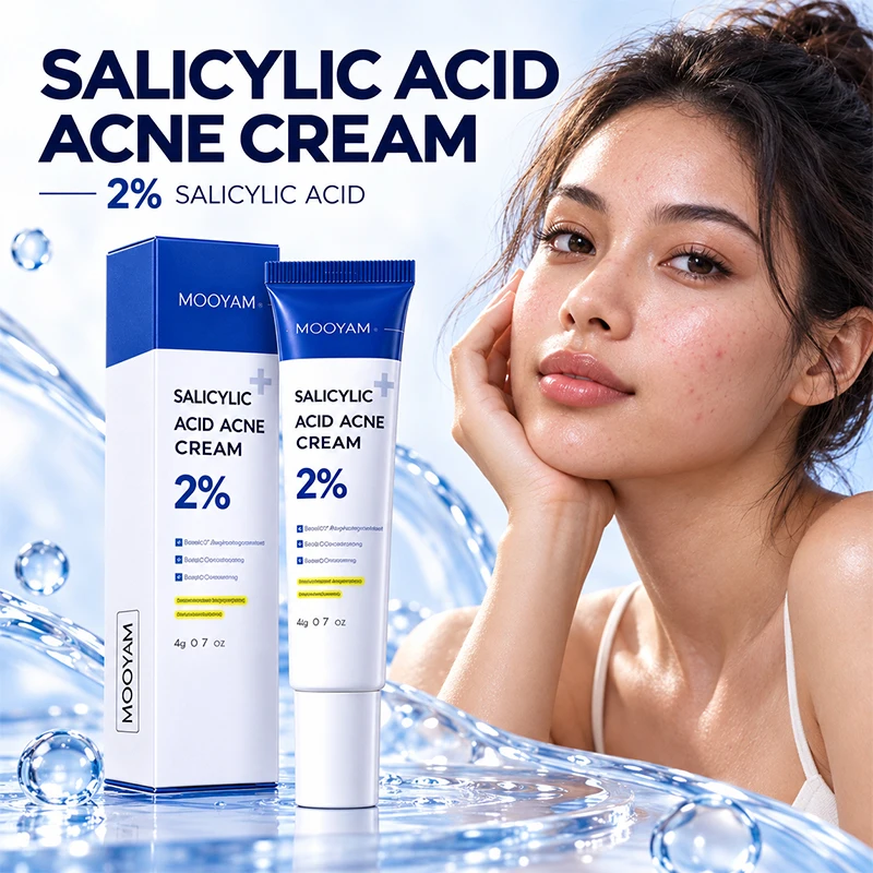 Salicylic Acid Blemish Care Cream Gentle Skin Care Formula Moisturizing Facial Cream For Smooth Looking Skin