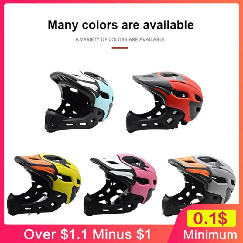 

Impact Resistant Full Helmet Full Helmet Hard Pc Balance Bike Helmet Cartoon Safety Equipage Neutral Firm Half Helmet Detachable