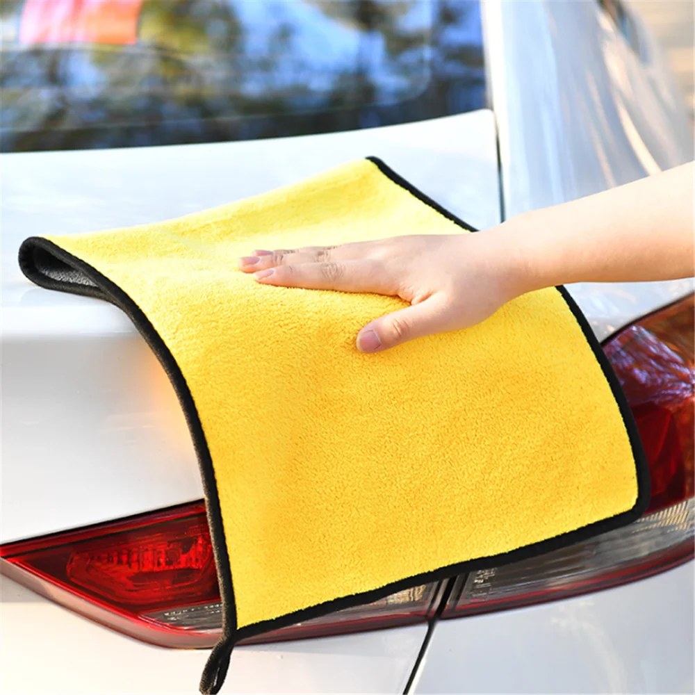 30X30CM Car Wash Towel for audi e-tron Seat Ateca Alfa Romeo Stelvio Mazda 6 cx3 cx5 CX-5 cx7