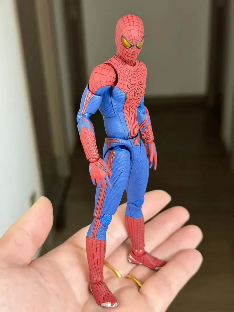 

Spiderman Action Figure - The Amazing Spider - Man 1 Andrew Garfield Edition Peter Parker Collectible Modle Gifts CT Toys