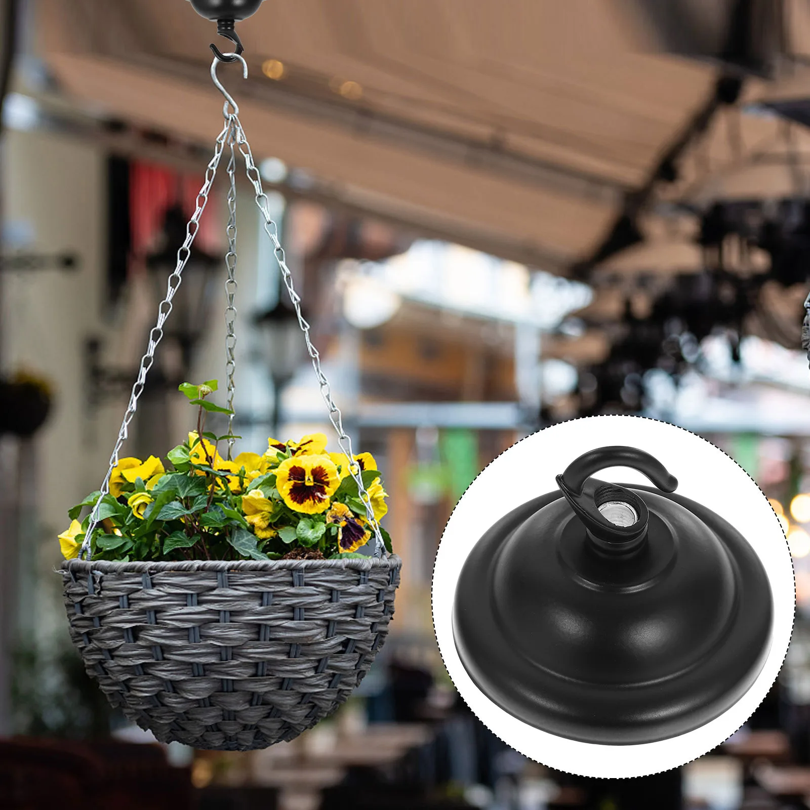 

2Pcs Vintage Chandelier Ceiling Plate Hooks Pendant Light Mounting Cover for Retro Lamp Fixtures Chandelier Parts Canopy Lights