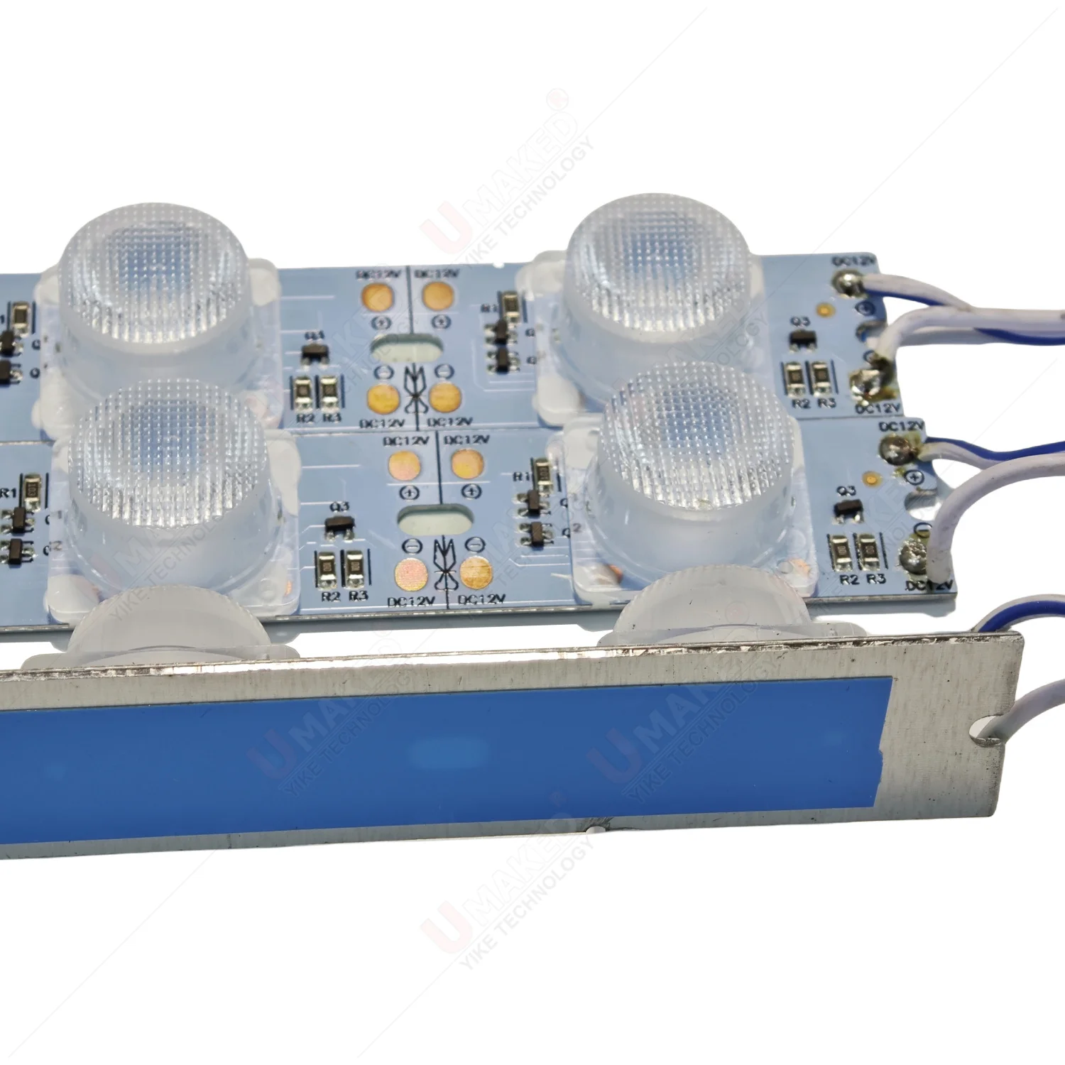 

10pcs 3030 12V led light bar with IC driver lens for lighting box SMD3030 505X28mm 9LED 18W DC12V aluminum IP65 waterproof len