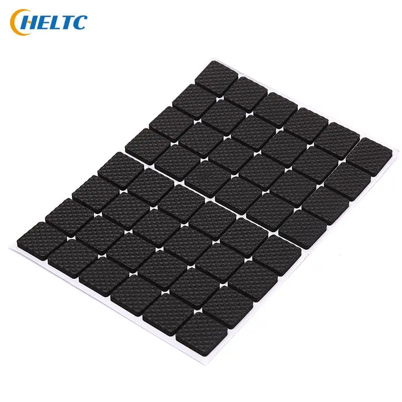 2/48/12/30 PCS Chair Feet Protector Black DIY Rubber Anti-Skid Scratch  Resistant Furniture Feet Floor Protector Pads Table Legs