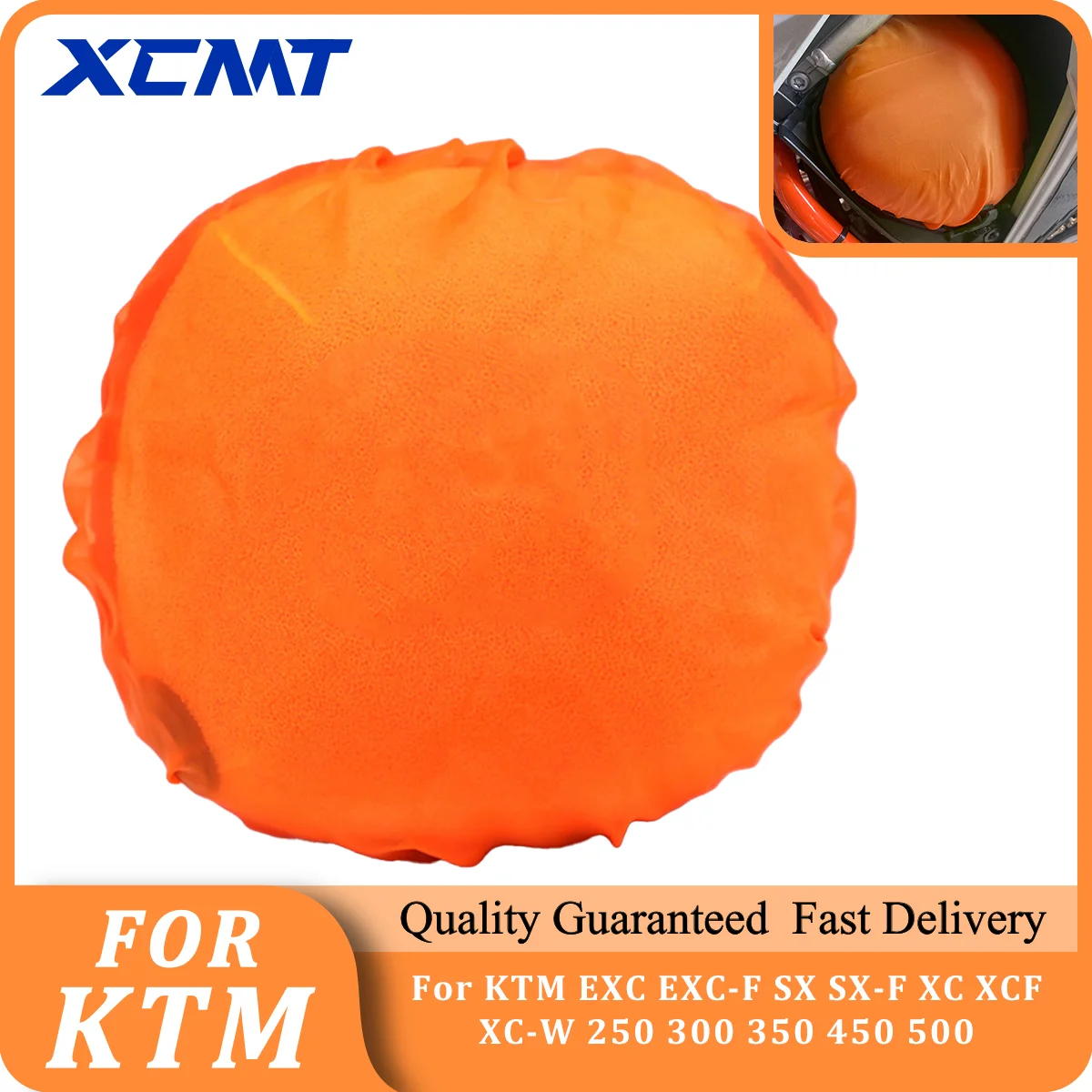 

Motorcycle Air Filter Cover Dust Sand Cover Engine Cleaning Protector For KTM EXC EXC-F SX SX-F XC XCF XC-W 250 300 350 450 500