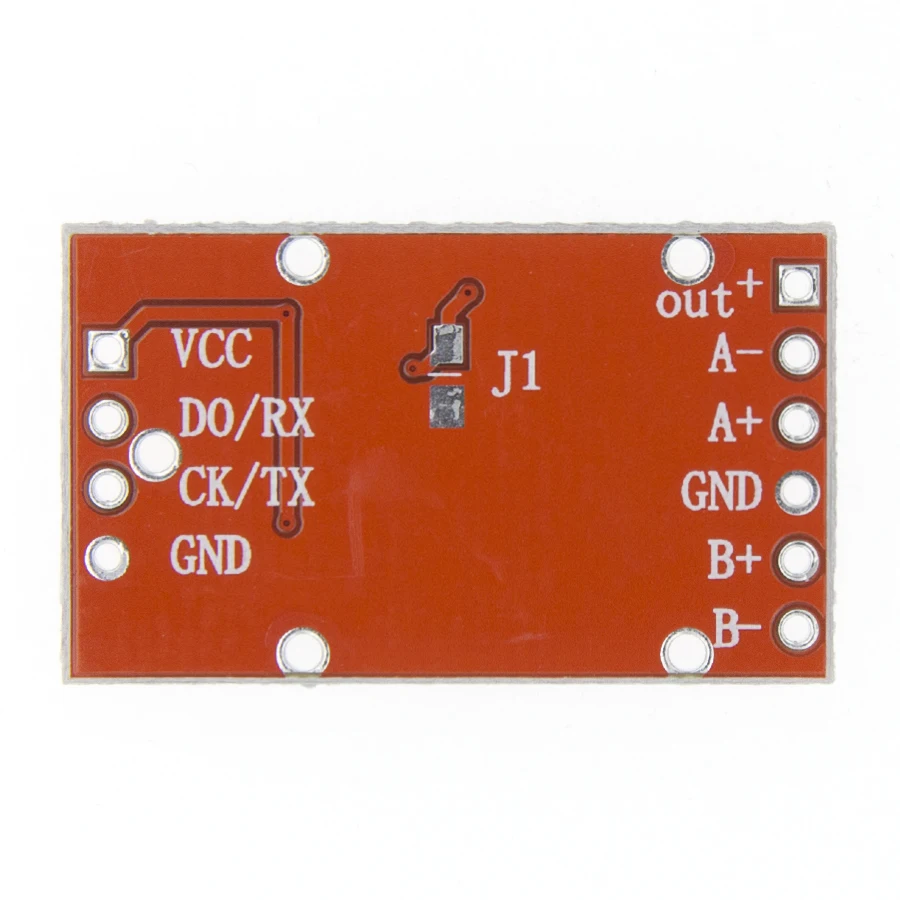 DollaTek 5Pcs HX711 Zweikanal 24 Bit A/D Wandlerdruck Wiegesensor Modul mit Metallgehäuse