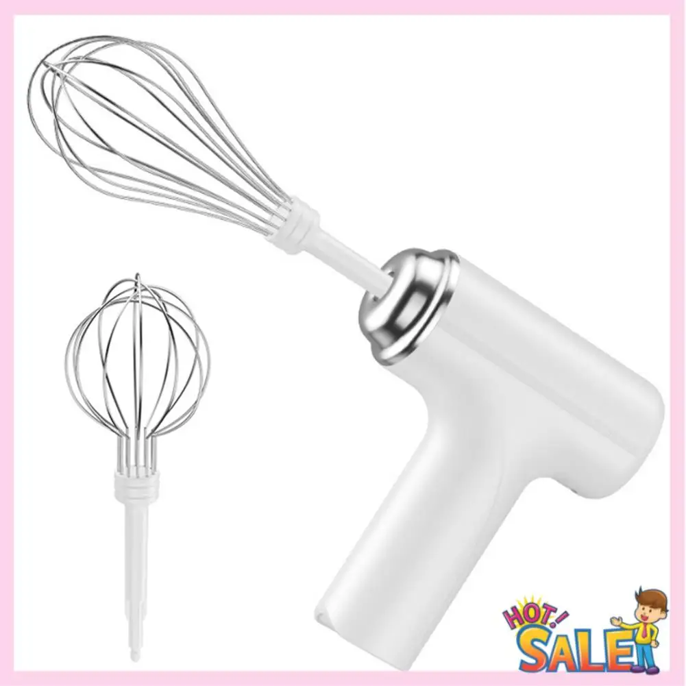 A88X 家庭用泡立て器ビーター付き電動ハンドミキサー、ポータブルミルクフォームメーカー、ハンドヘルドミキサー