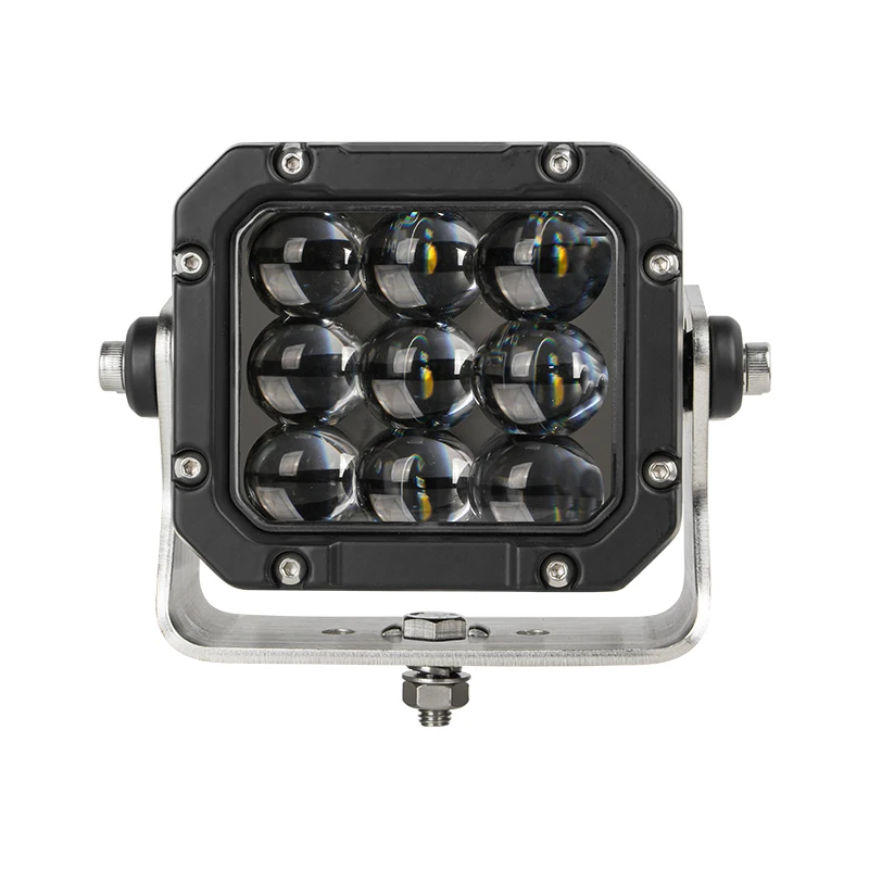 5-inch 90W 7200LM 9-32V 6000K heavy-duty light IP68 dustproof and shockproof 24V point light heavy-duty mining truck