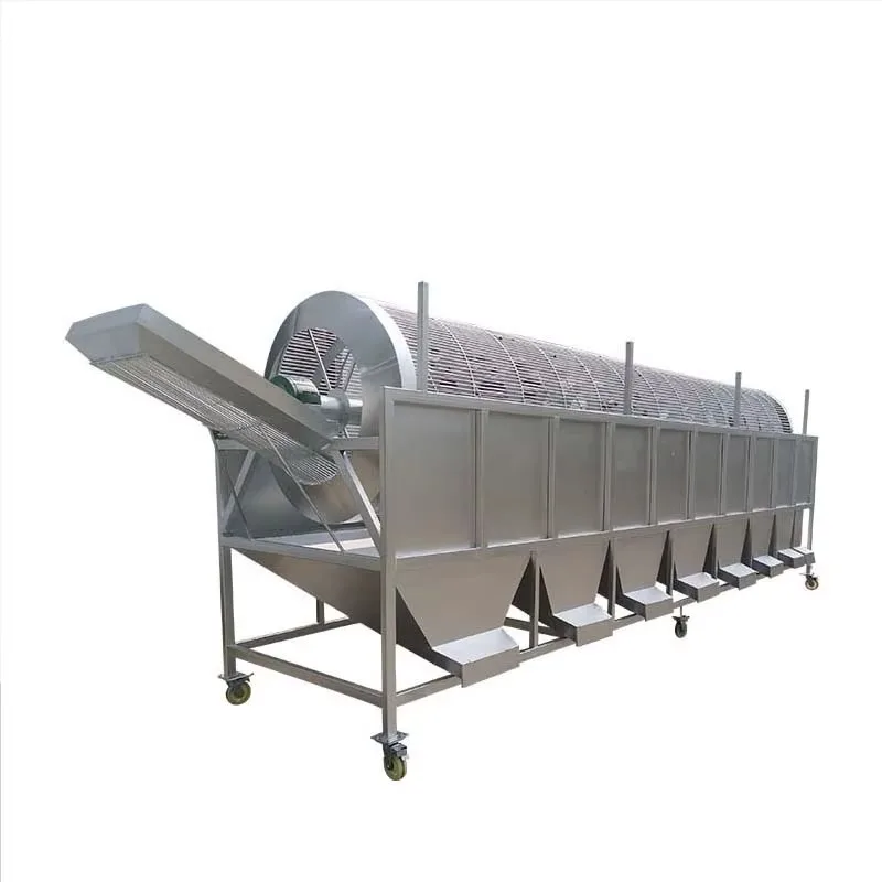 Fruit & Vegetable Automatic Grading Sorter Machine with Long Service Life for New Processing Plants