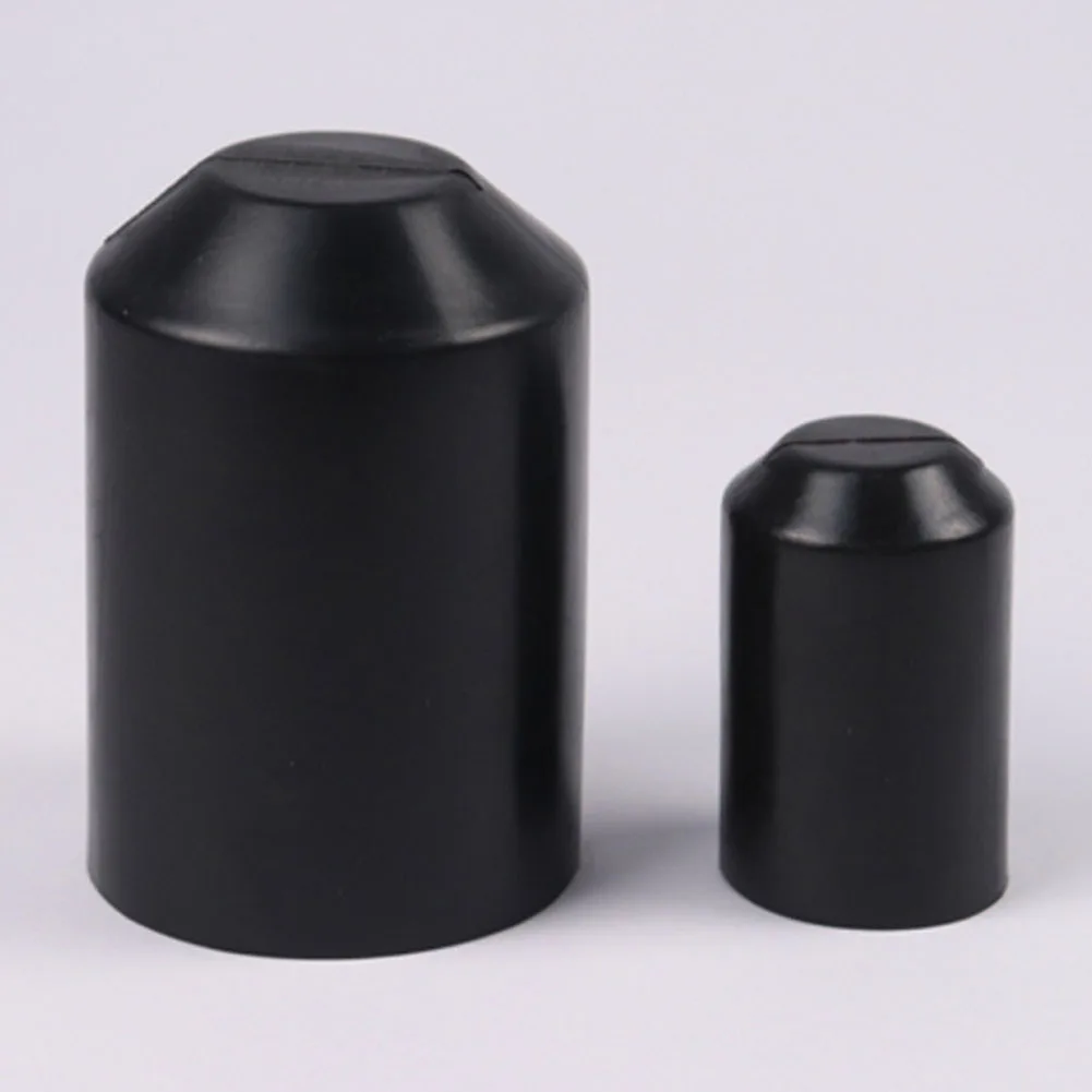

10pcs Warm Shrink End Cap Heat Shrink Cap Waterproof Protection For Cable End Voltage Line Cable Head Cap Warm Shrink End Cap