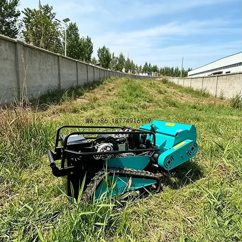 wmwmnu Low Temp Startup Remote Lawn Mower Adapts High-altitude Alpine Terraces and Plateau Pastoral Grasslands