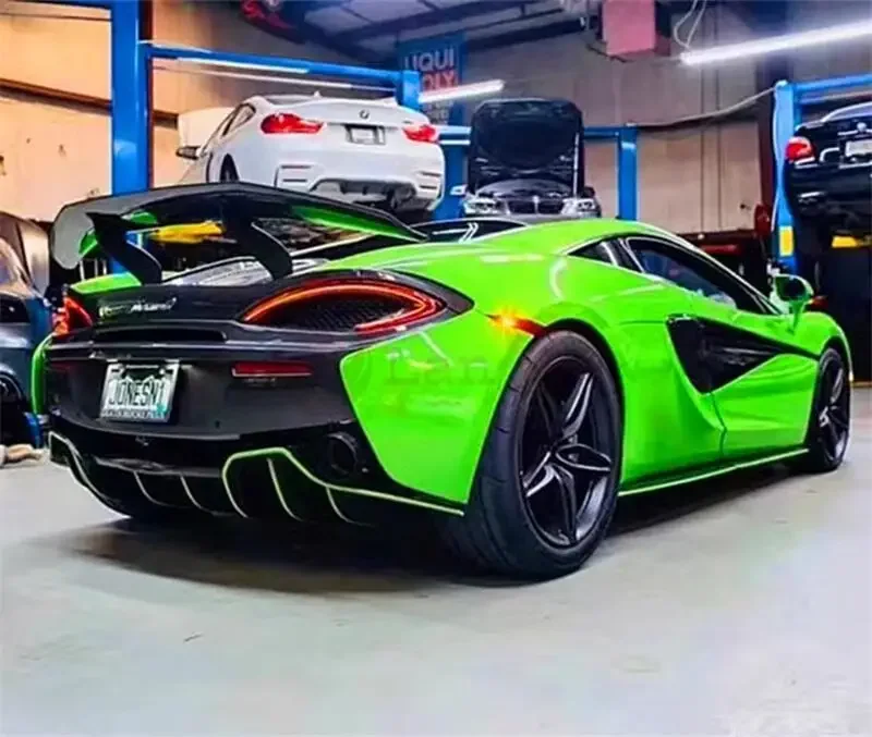 

OEM Style Carbon Fiber Car Rear Bumper Diffuser For Mclaren 540C 570S 2015-2018
