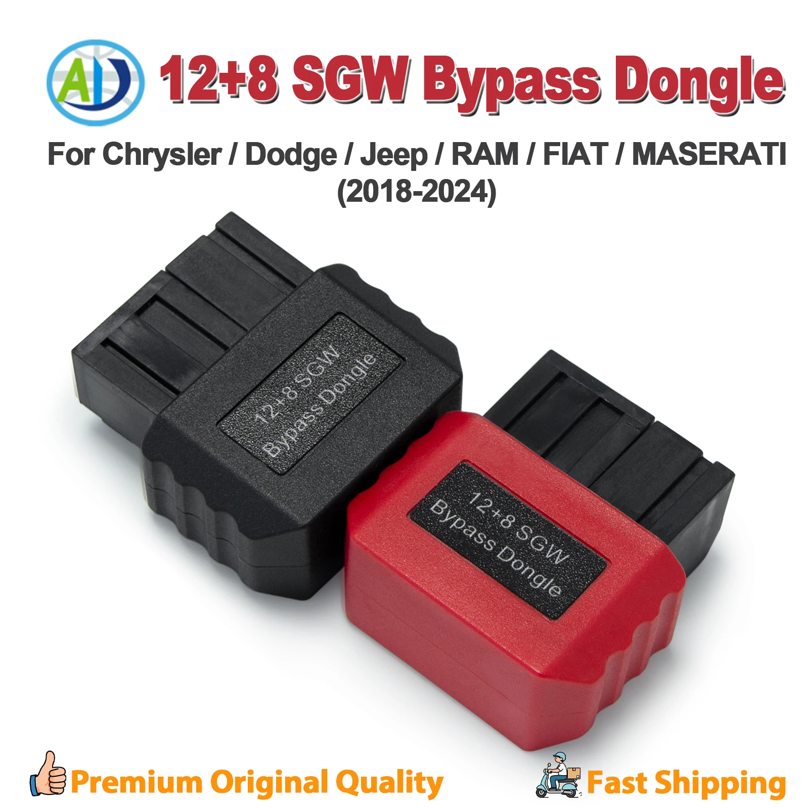 

12+8 SGW Bypass Dongle For Chrysler /Dodge /Jeep /RAM /FIAT /MASERATI 12pin 8pin Security Gateway Bypass Adapter For FCA SGW SGM
