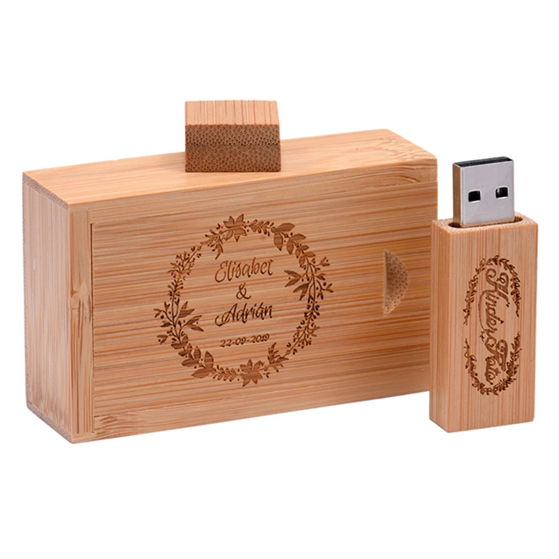 

JASTER Free Custom Logo USB Flash Drive 128GB Wooden Memory Stick 64GB Creative Mini Pen Drive 32GB Shatterproof U Disk 16GB