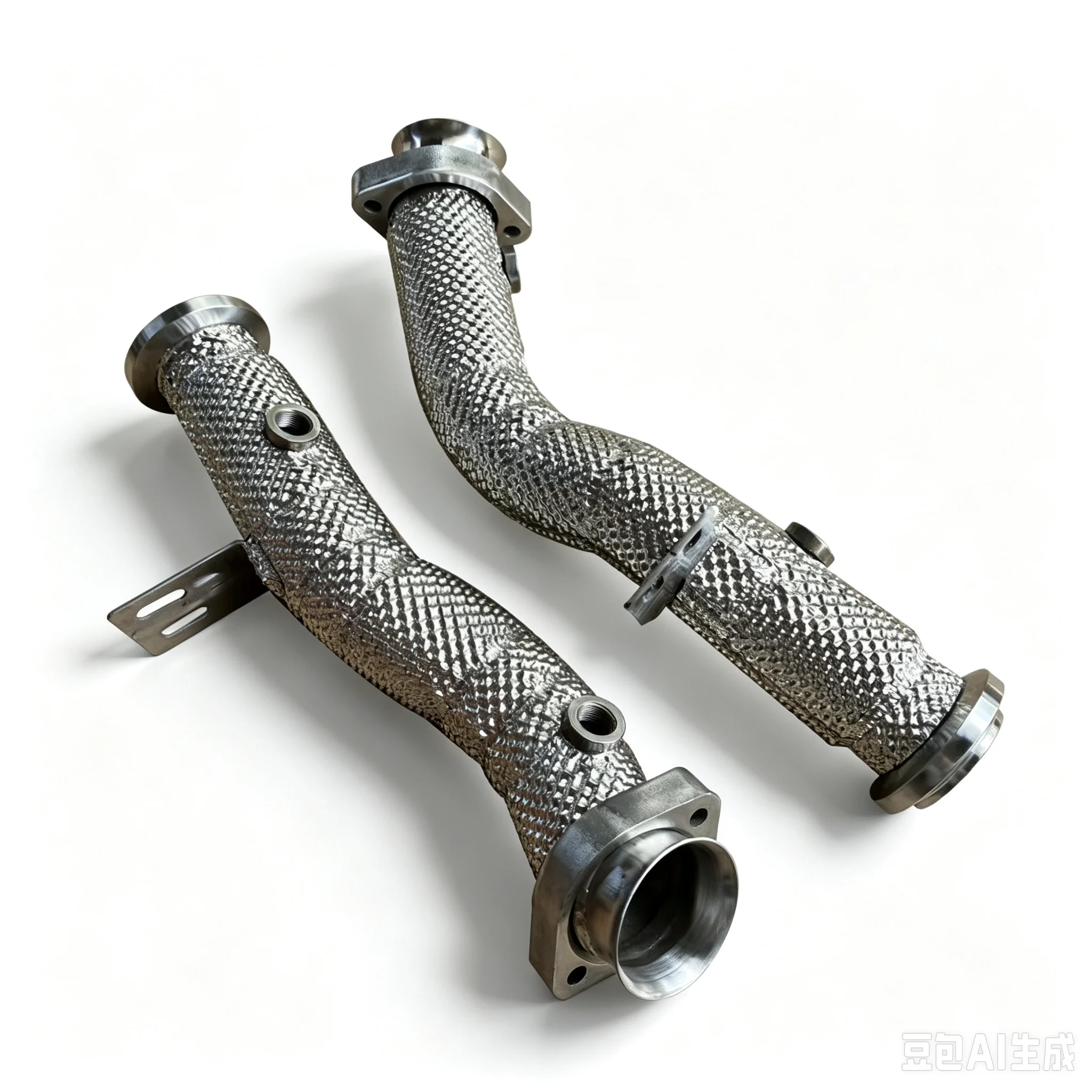Performance Catless Downpipe Fits for Mercedes‑Benz W205 3.0T C43 C400 C450 E43 E400 M276 Engine 2017+