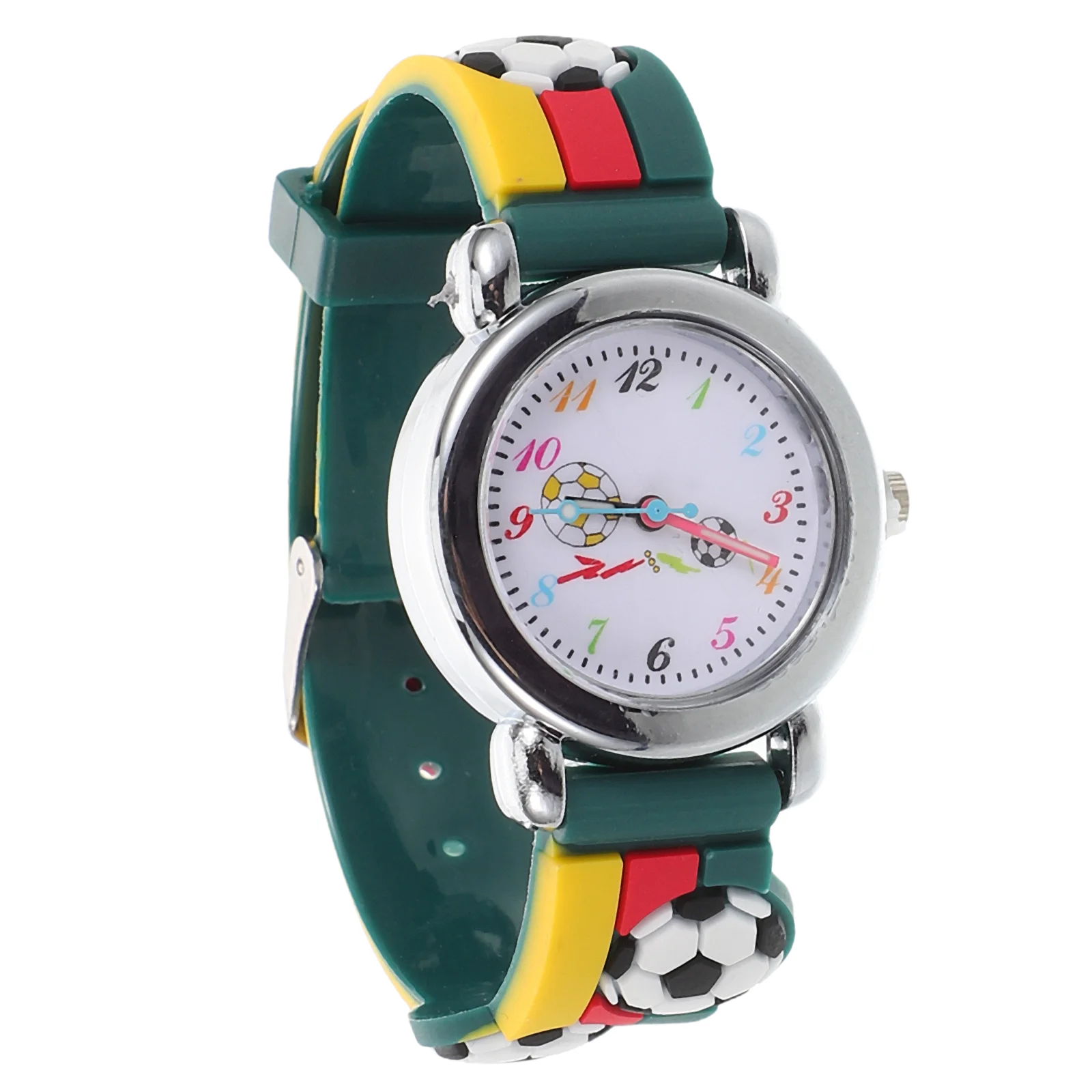 Montre de Football de dessin animé, montre-bracelet de Fitness pour garçons, entraînement animé pour enfants