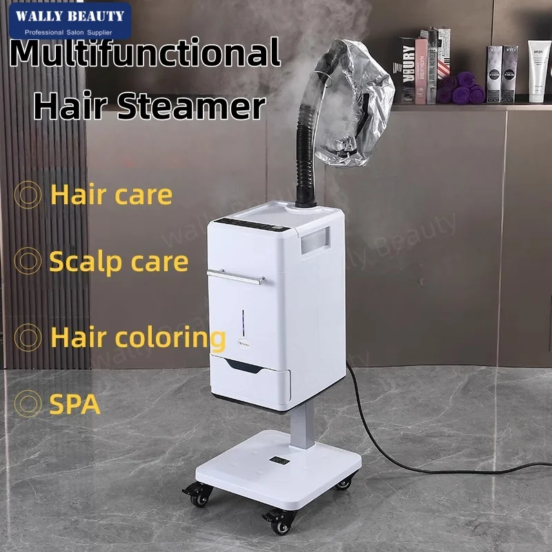 Multifunctional Hair Styling Tool  Nano Micro Spa Mist Steamer Hair and Face Steamer with Hair Steamer Cap