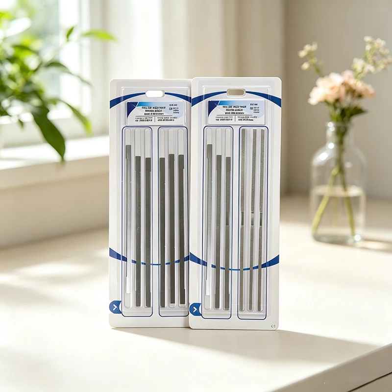 Reusable high-pressure sterilizer for dental supplies, grinding strips, and dental gap correction files