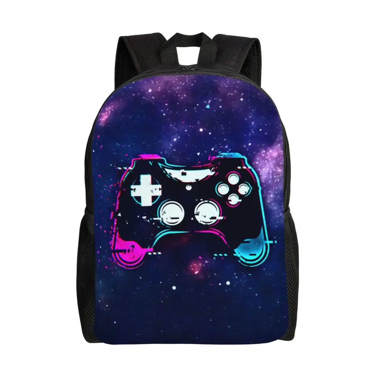 

Custom Gamer Gaming Controller Laptop Backpack Women Men Casual Bookbag for School College Students Video Game Lover Gift Bags