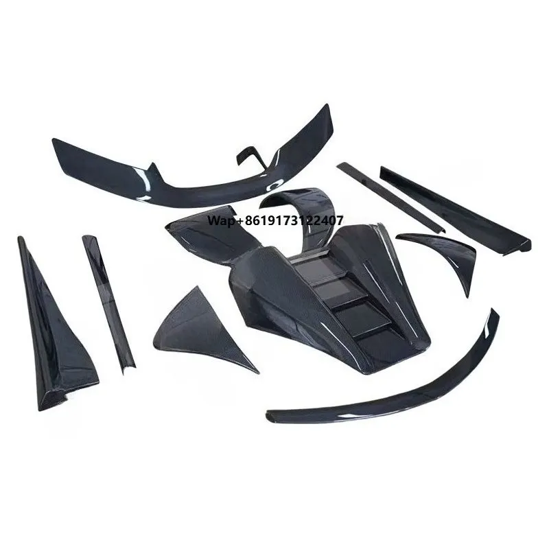 

Novite Body Kits for 570S Excellent Quality Fast Delivery Dry Carbon Fiber Front Lip Side Skirt Diffuser Vent Canards