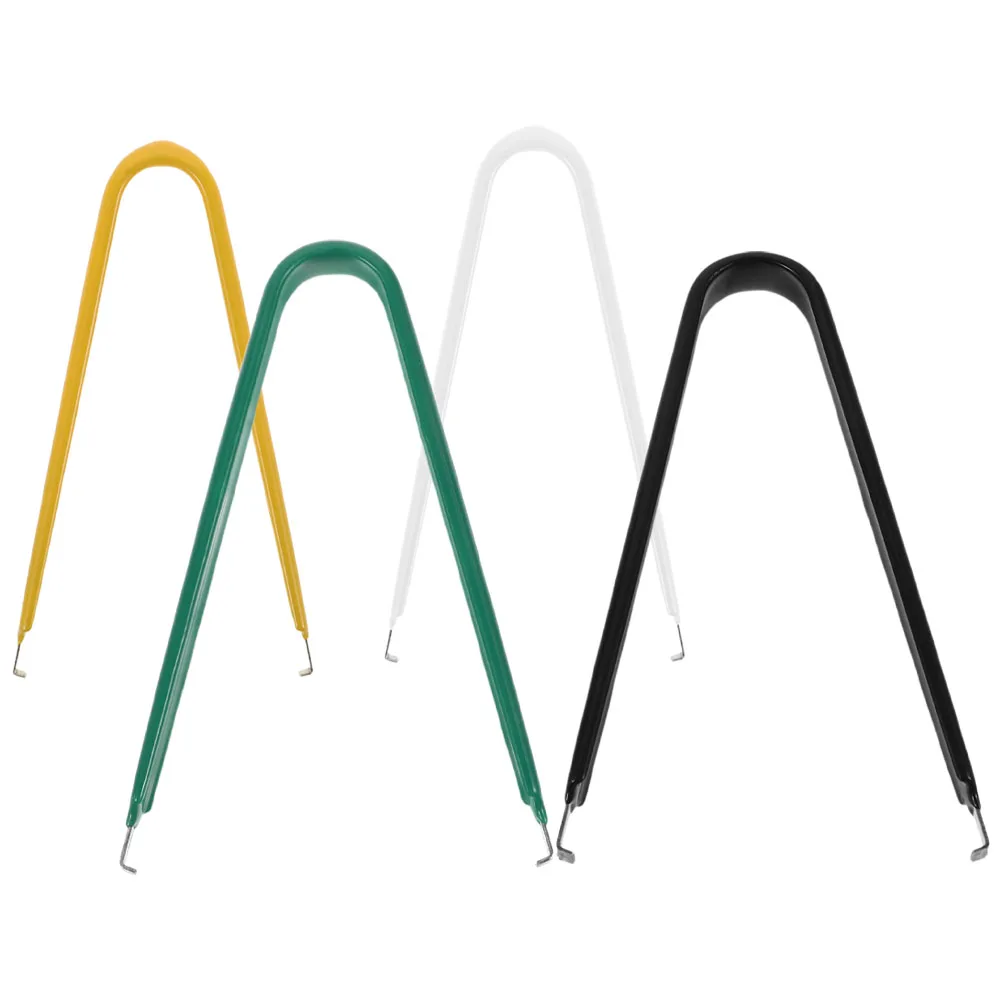 

4pcs Car Fuse Extractor Pliers Tool for Effortless Fuse Management Durable Metal Compact Portable Automotive Removal Kit