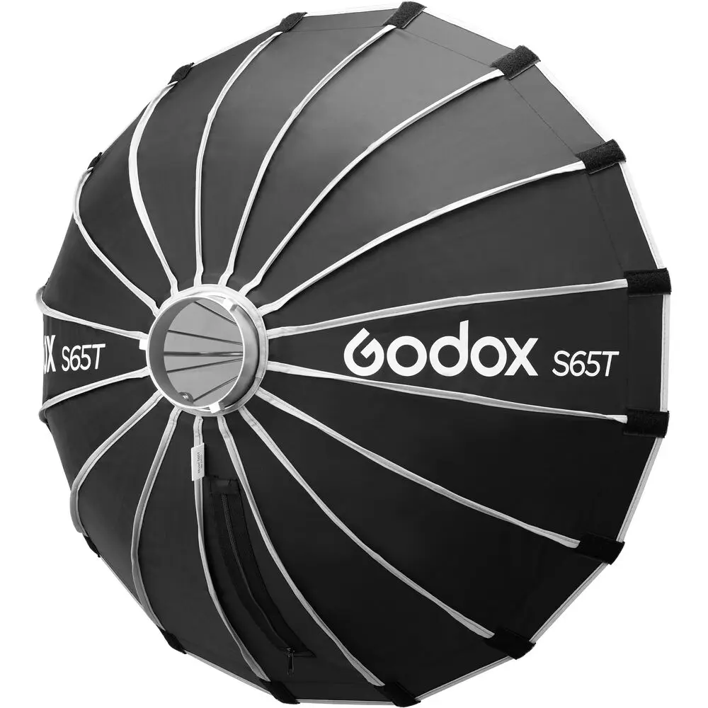 Godox S65T 65cm/25.6in Quick Release Umbrella Softbox with Standard Bowen Mount Diffusers for Photography Studio Photography