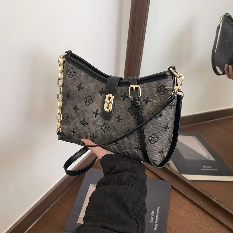 

2026 Fashion Niche Retro Women's Mobile Phone Bag, European & American High-end Mini Bucket Shoulder Crossbody Bag