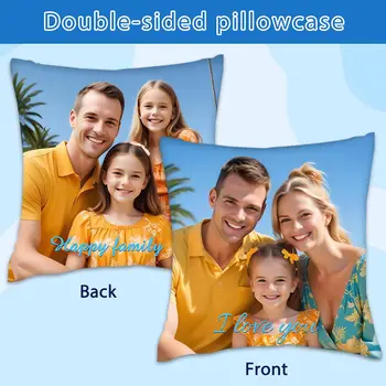 Customized Pillow Cover Personalized, Wedding Keepsake, Pet Memorial Pillowcase Custom…