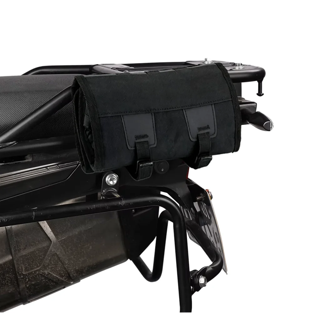 Tool Bag Large Wrench Roll Up Portable Pouch Bag Folding Storage Kit Pockets Kit for Motorcycle/Motocross Riding