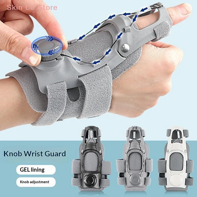 [CO]Adjustable Splint Wrist Thumb Support Brace For Arthritis Breathable Thumb Protector Guard Fits Right And Left Hand[CO]