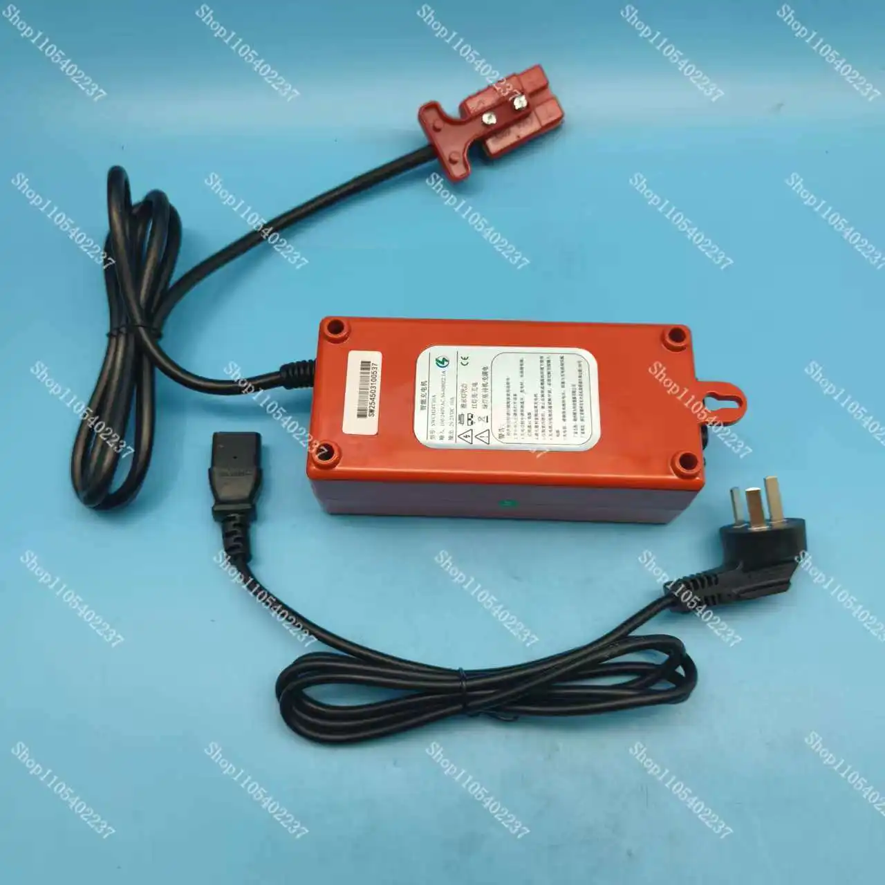 

24V 10A Pallet Truck Battery Charger Replacement for Noblelift PWB15 Electric Walkie Stacker Red Connector