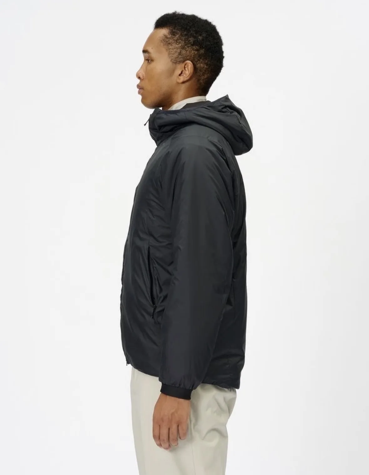 Lightweight Warm Water-Resistant Cotton Jacket GDW PERTEX Unisex Hooded Standard Fit Long Sleeve Autumn Season Fashion