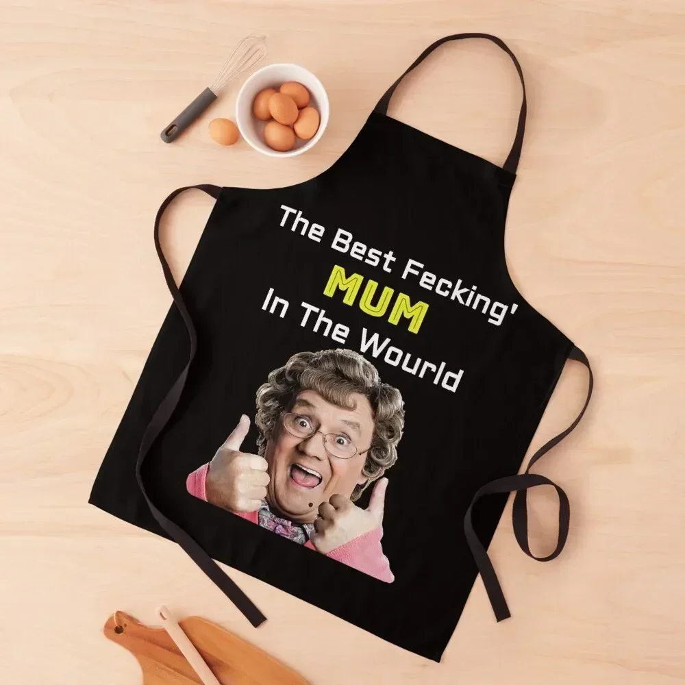 Special Present Top Selling Ms. Brown Boys Irish Sitcom In All Sizes Apron Household Items Useful Chef Uniform Woman Apron