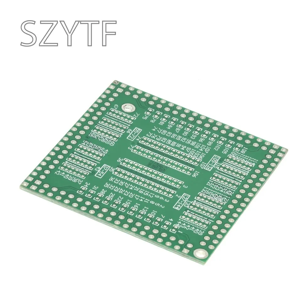 QFP/EQFP TQFP/LQFP144/128 strip ke dalam DIP papan kosong transfer board FPGA