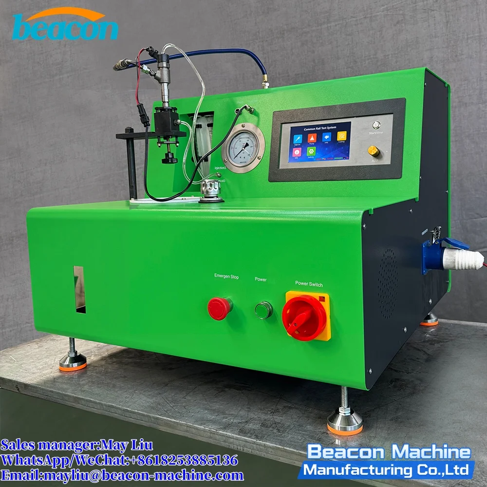 Portable Common Rail Injector Test Bench for Mobile Diesel Service Truck EPS106 Compact High Pressure Injector Testing Machine