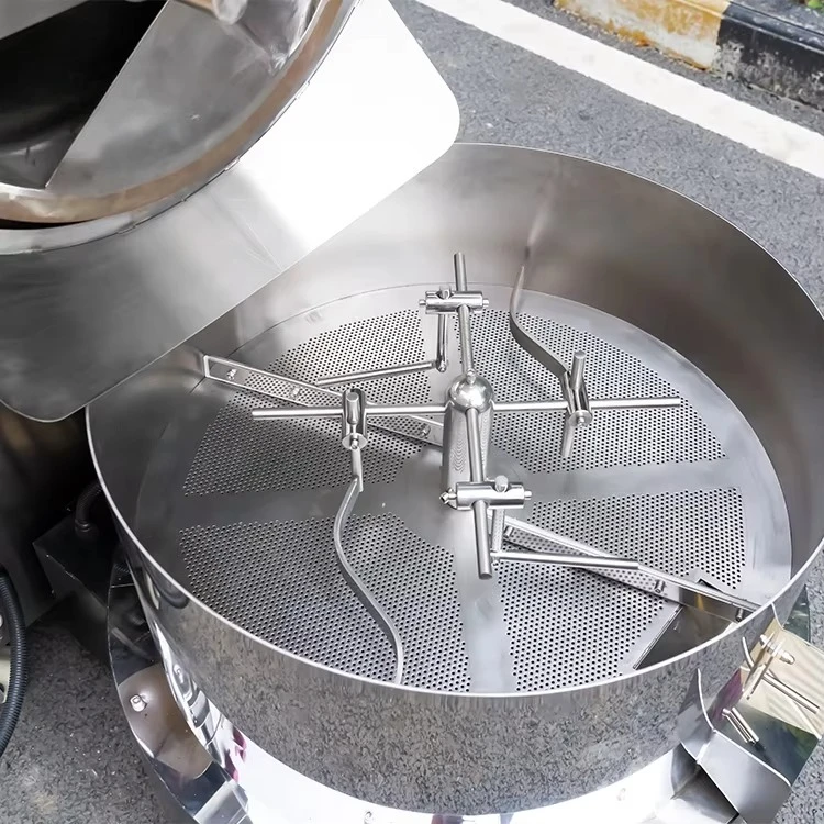 Compact Nut Roaster with Temp Control – Ideal for Peanut Butter Prep, Chocolate-Making & Snack Production