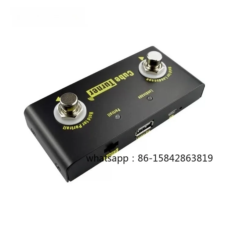 Foot on Bluetooth Automatic Mute Translator Guitar Piano Sheet Music Page Flipper