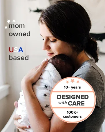 mom holding newborn baby precious gift