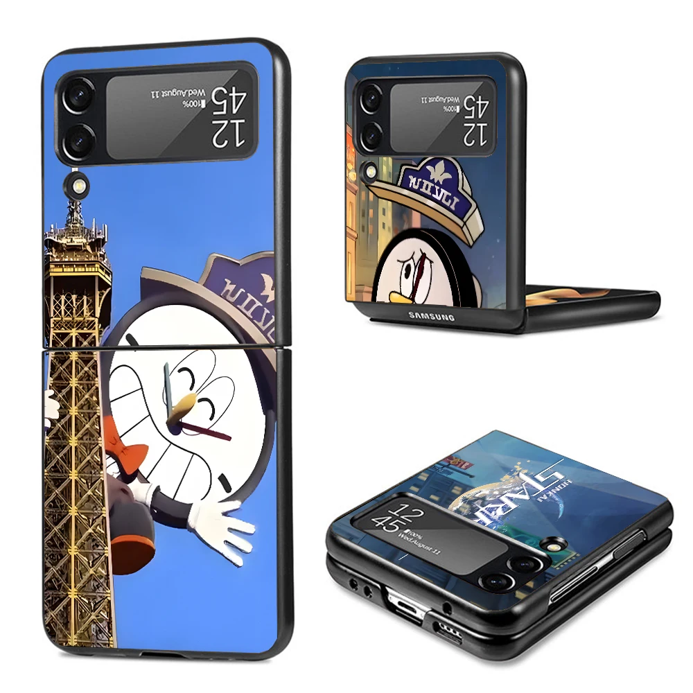 Etui na telefon Honkai Star Rail Clockie do Samsung Galaxy Z Flip 6 5 4 3 5G Flip3 Flip4 Flip5 ZFlip6 Customized Black Fundas