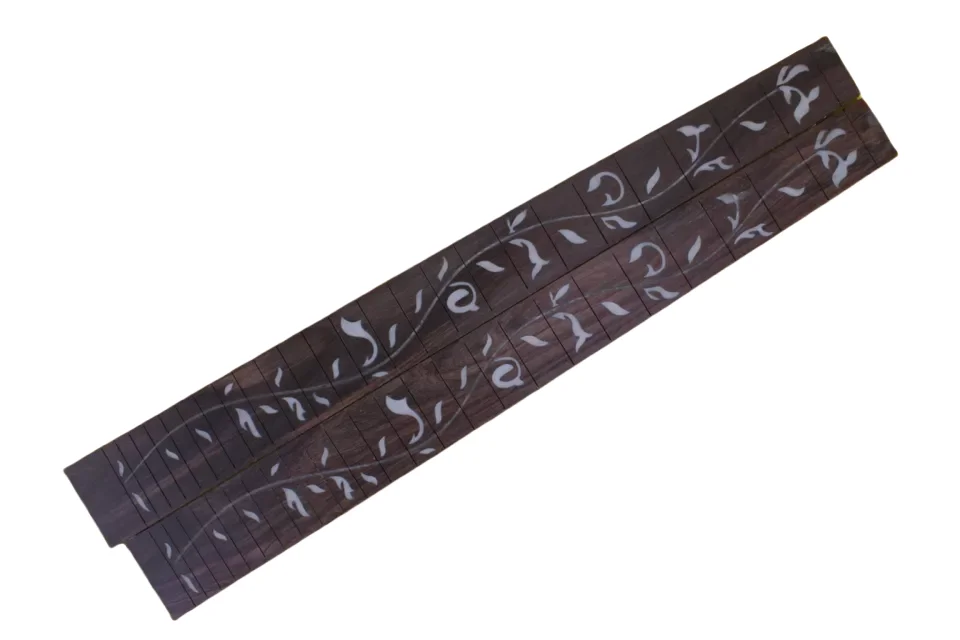 Elektrische Gitaar Onafgewerkte Toets 24 Fret Nieuwe Gitaar Hals 25.5 Inch Rosewood Vervangende Toets Elektrische Gitaar Onderdelen