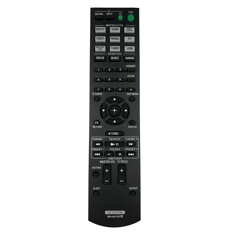RM-AAU135 Remote Control STR-KM3 STR-KM5 AAU136 -MSP7M Power Amplifier Remote Control Replacement-ABVM