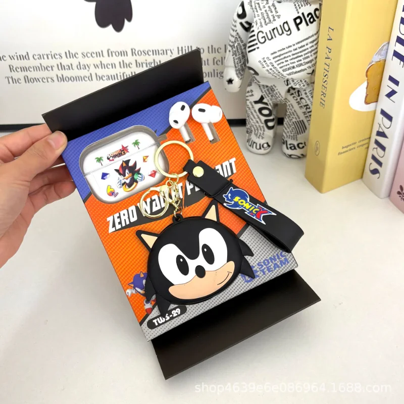 

Kawaii Hot Anime Cartoon Earphone Bluetooth Sonic Wireless TWS Earbuds Cartoon Headsets for Boys Girls Birthday Christmas Gift