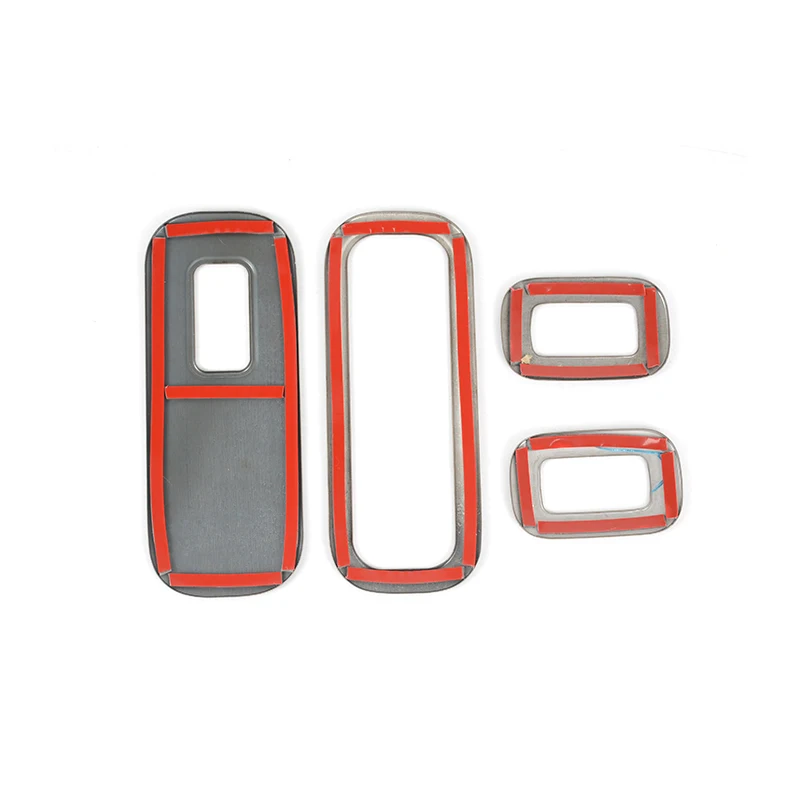 Stainless Steel Window Glass Lifting Buttons Frame Decoration Cover Trim For Mercedes Benz A B Class W177 W247 CLA C118 GLA H247